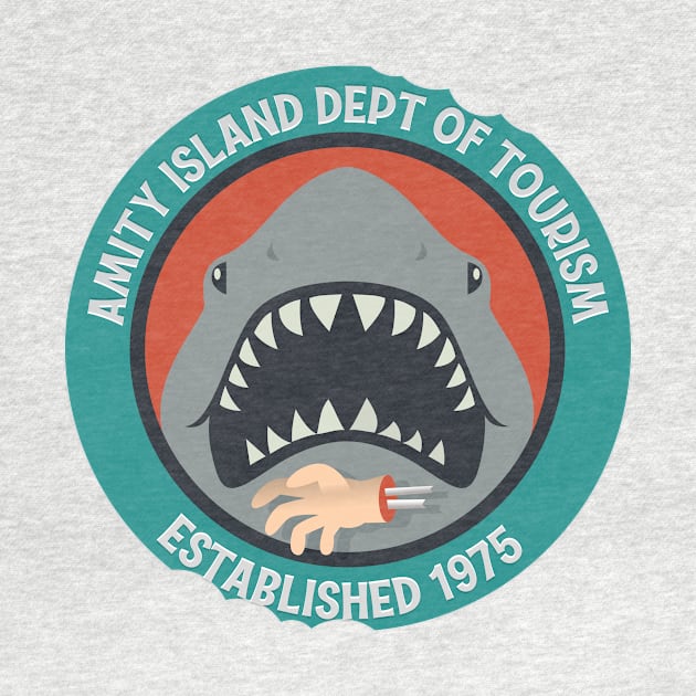 Amity Island Department of Tourism by Corey Smith Creative